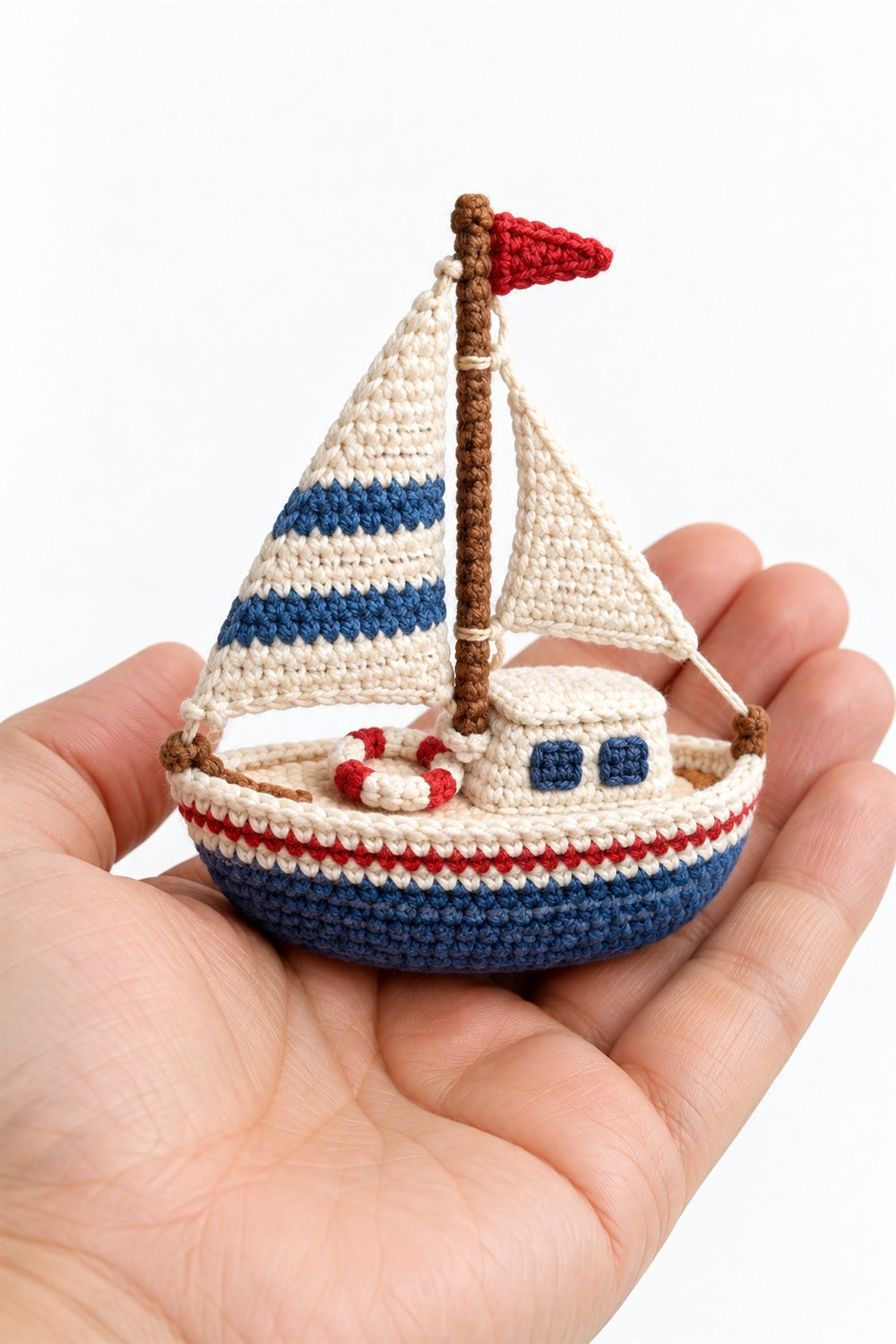 Toy Boat Crochet Guide