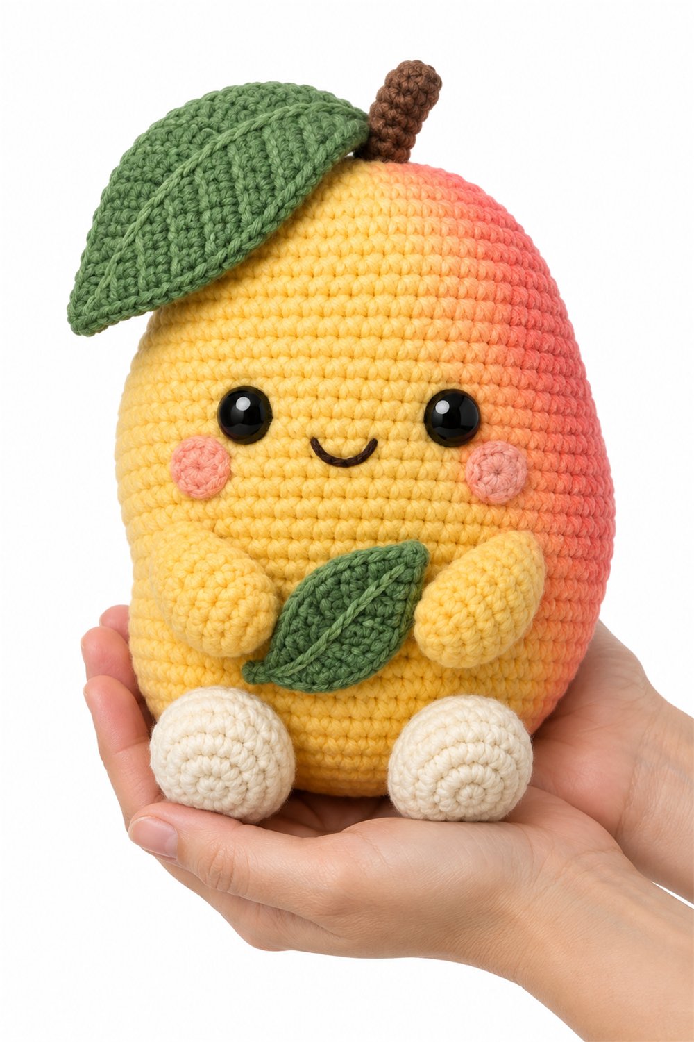 DIY Tropical Mango - Crochet Tutorial