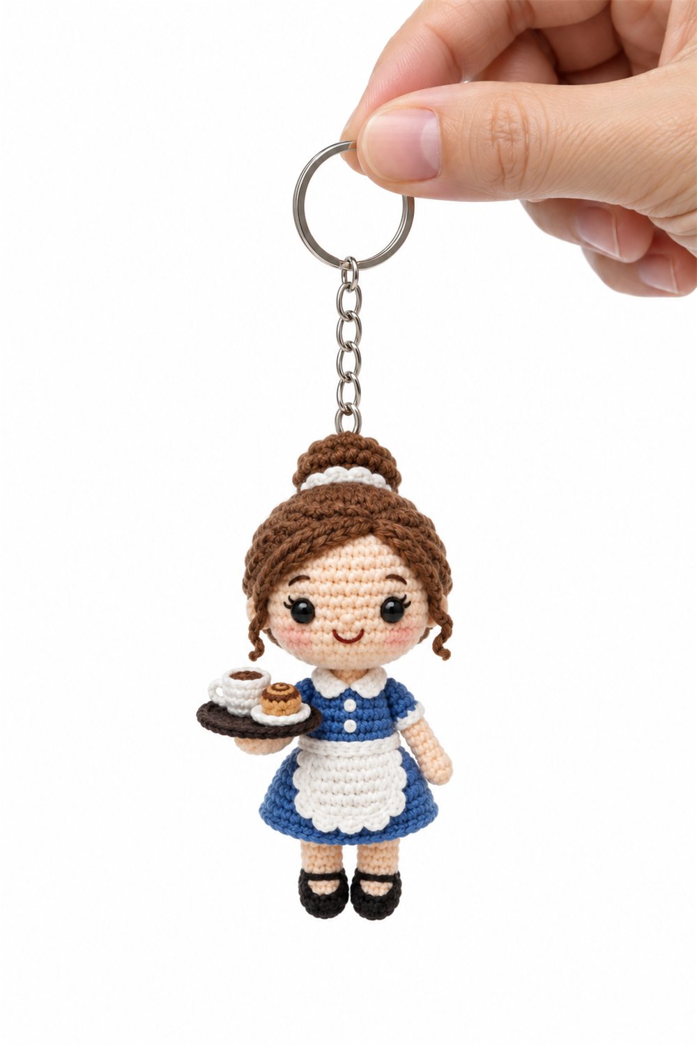 Waitress Keychain - PDF Pattern