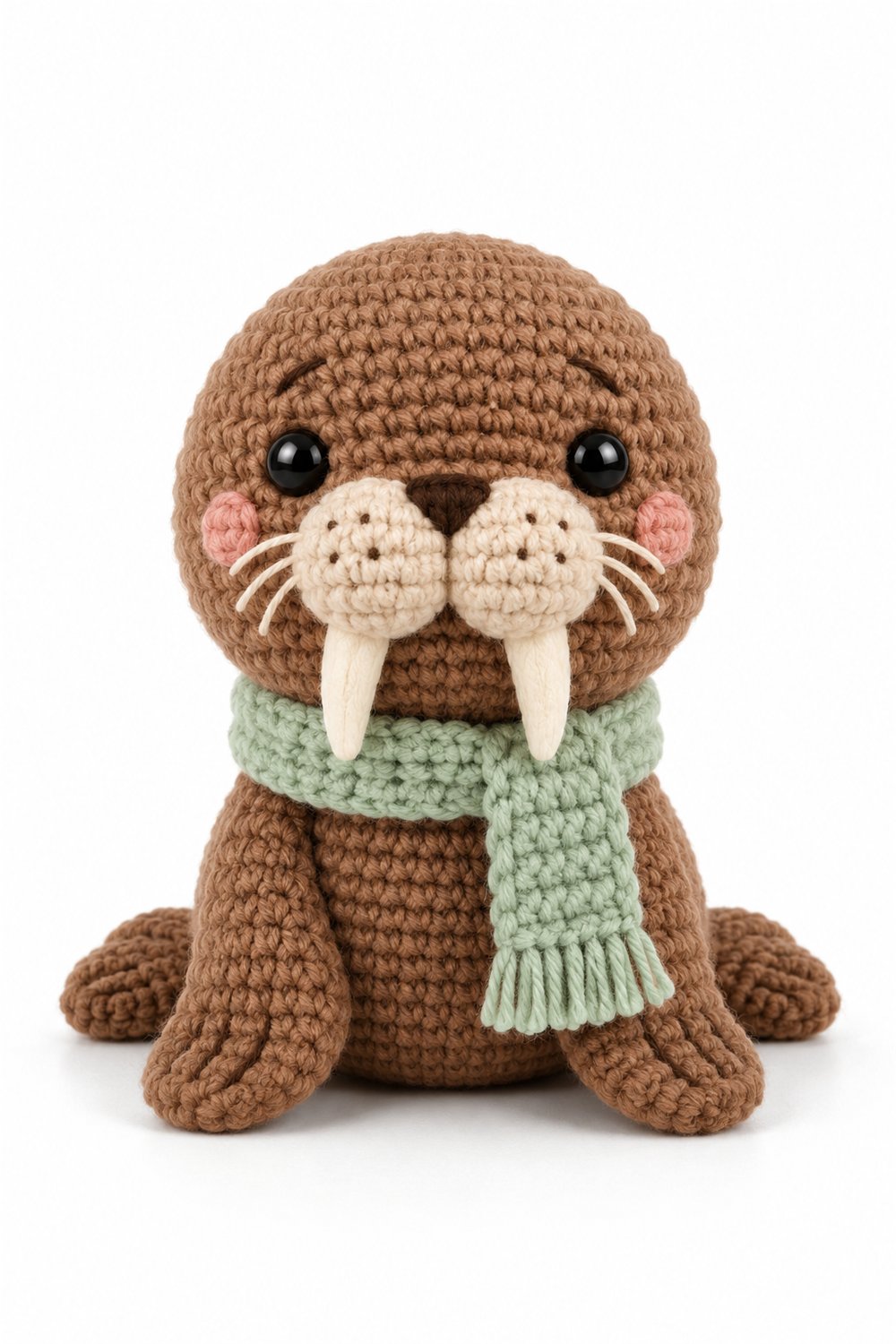 Walrus With Scarf - Easy Crochet