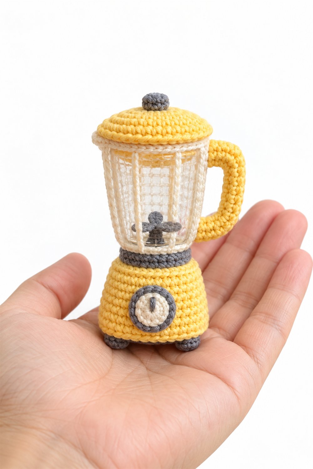 Yellow Blender - Easy Crochet