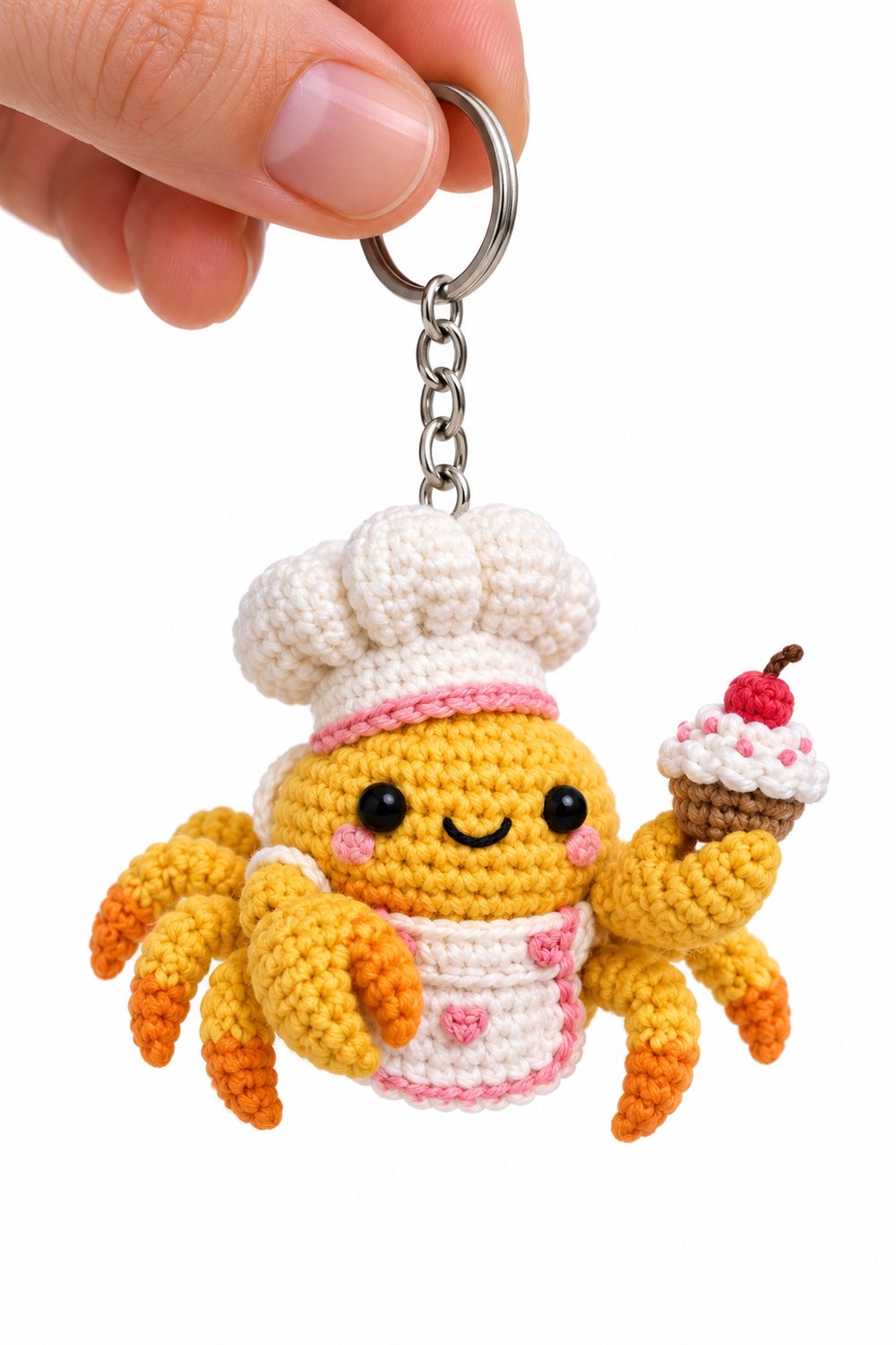 Yellow Crab Spider Pastry Chef - Step by Step